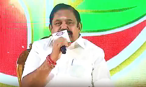 நாங்கள் கூட்டணி அமைத்தால் அடிமையா..? தி.மு.க.தான் காங்கிரசிடம் அடிமை: எடப்பாடி பழனிசாமி