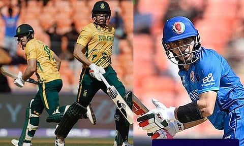 
உச்சகட்ட பரபரப்பு..2 சூப்பர் ஓவர்: ஆப்கானிஸ்தானை வீழ்த்தி தென் ஆப்பிரிக்கா வெற்றி 
