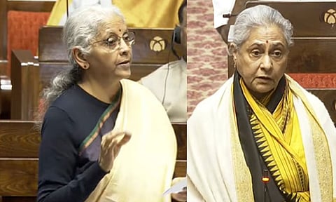 நீங்கள் பெரிய கதை சொல்லியாக இருக்கிறீர்கள் - நிர்மலா சீதாராமனை கலாய்த்த ஜெயா பச்சன்
