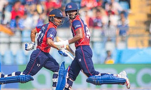 டி20 உலகக் கோப்பை: இத்தாலி  அணிக்கு 124 ரன்கள் இலக்கு நிர்ணயித்த நேபாளம்