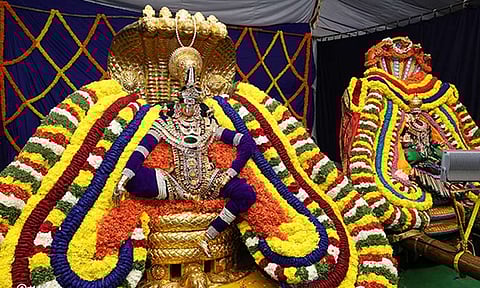 சேஷ வாகன வீதியுலா