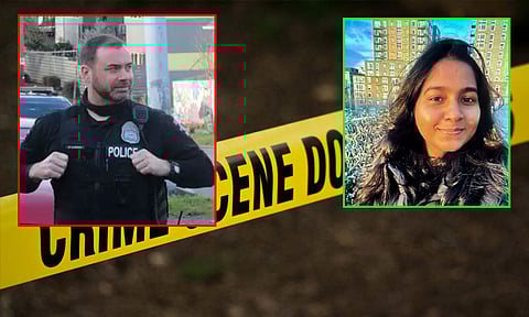 அமெரிக்கா:  போலீஸ் வாகனம் மோதி பலியான இந்திய மாணவி குடும்பத்துக்கு ரூ.262.70 கோடி இழப்பீடு
