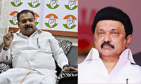 மக்கள் பணியில் பங்கு கேட்டால் எப்படி சதியாகும்? காங்கிரஸ் எம்.பி. மாணிக்கம் தாகூர் கேள்வி 