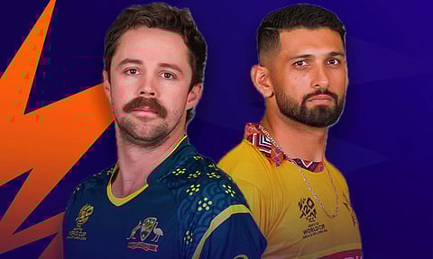 டி20 உலகக்கோப்பை: ஆஸ்திரேலிய அணி பந்துவீச்சு தேர்வு
