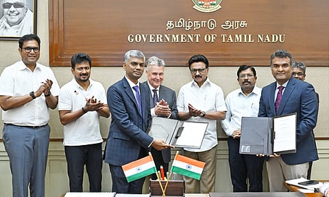 ரூ.3,510 கோடி முதலீட்டில் சென்னையில் ஆராய்ச்சி மையம் அமைப்பதற்கு அமெரிக்க நிறுவனத்துடன் புரிந்துணர்வு ஒப்பந்தம்