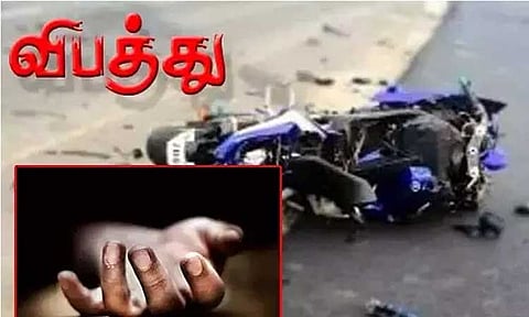 தூத்துக்குடி: சென்டர் மீடியனில் பைக் மோதி வாலிபர் சாவு 