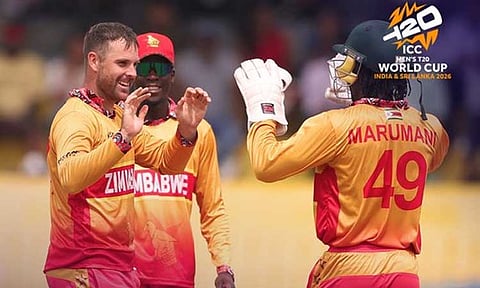 டி20 உலகக் கோப்பை:  ஆஸ்திரேலியாவுக்கு அதிர்ச்சி அளித்த ஜிம்பாப்வே