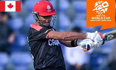 டி20 உலகக் கோப்பை: யுஏஇ அணிக்கு 151 ரன்கள் இலக்கு நிர்ணயித்த கனடா