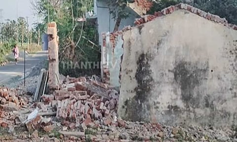 திருவண்ணாமலையில் வீடு இடிந்து விழுந்து 2 மாணவர்கள் உயிரிழப்பு 