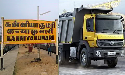 சிவாலய ஓட்டம்: கன்னியாகுமரி மாவட்டத்திற்குள் டாரஸ் லாரிகள் நுழைய தடை