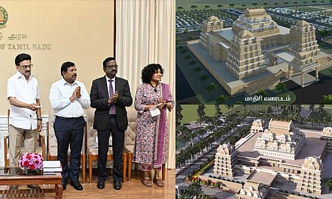 தஞ்சாவூர் தமிழ்ப் பல்கலைக்கழகத்தில் சோழர் அருங்காட்சியகத்திற்கு  முதல்-அமைச்சர் அடிக்கல்