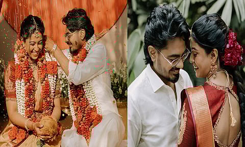 இசையமைப்பாளரை மணந்த “கருடன் ” பட நடிகை 