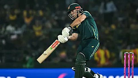 டி20 உலகக்கோப்பை: இலங்கைக்கு சவாலான இலக்கு நிர்ணயித்த ஆஸ்திரேலியா
