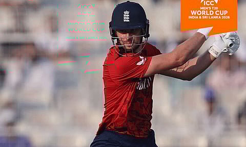 டி20 உலகக்கோப்பை: இத்தாலிக்கு 203 ரன்கள் இலக்கு நிர்ணயித்த இங்கிலாந்து
