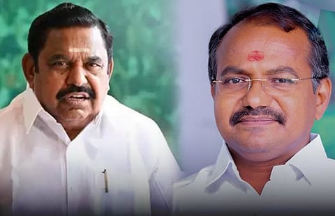 எடப்பாடி பழனிசாமியுடன் பாமக எம்.எல்.ஏ. அருள் சந்திப்பு