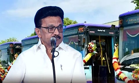 தமிழகத்தில் 2030க்குள் 33 சதவீதம் மின் பேருந்துகள்: முதல்-அமைச்சர் மு.க. ஸ்டாலின்