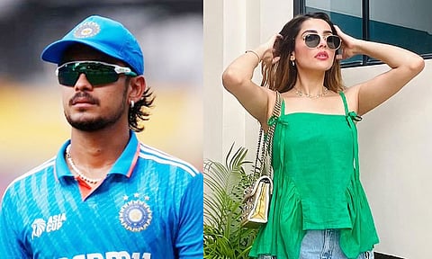 இஷான் கிஷனின் ’ரூமர்’ காதலி...யார் இந்த அதிதி ஹுண்டியா? 