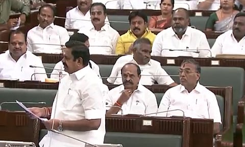 7.5 சதவீத ஒதுக்கீட்டுக்கு தி.மு.க. சொந்தம் கொண்டாடுவதா..? - சட்டப்பேரவையில் அ.தி.மு.க.வினர் அமளி
