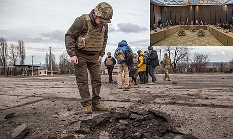 முடிவுக்கு வராத உக்ரைன் - ரஷியா போர்: சுவிட்சர்லாந்தில் நடந்த பேச்சுவார்த்தை தோல்வி 

