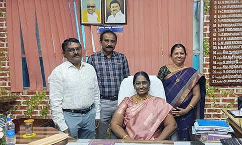 திருநெல்வேலி மண்டல மின்பகிர்மான கழக தலைமை பொறியாளராக லதா பொறுப்பேற்றார் 