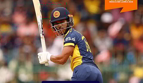 டி20 உலகக்கோப்பை: ஜிம்பாப்வேக்கு சவாலான இலக்கு நிர்ணயித்த இலங்கை 
