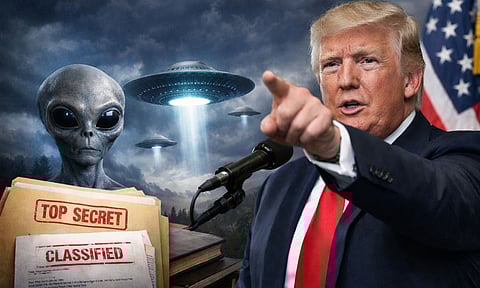ஏலியன்கள் உண்மையா? - ரகசிய ஆவணங்கள் வெளியிட டிரம்ப் உத்தரவு