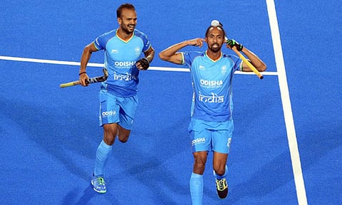 புரோ ஆக்கி லீக்:  ஸ்பெயின் அணியை சந்திக்கும்  இந்தியா