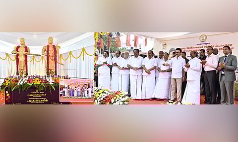 சிவகங்கையில் ரூ.1.06 கோடி செலவில் மருது சகோதரர்கள் உருவச்சிலை: மு.க.ஸ்டாலின் திறந்து வைத்தார் 