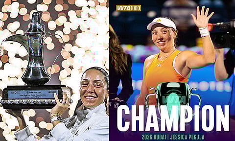 துபாய் சர்வதேச டென்னிஸ் - ஜெசிகா பெகுலா சாம்பியன் 