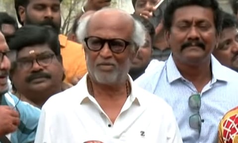 தயாரிப்பாளர் சங்க தேர்தல்: வெற்றி பெறும் அணியினர் பிரச்சினைகளை சரி செய்ய வேண்டும் - ரஜினிகாந்த்
