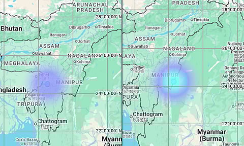 மணிப்பூர், அசாமில் ஒரே நாளில் அடுத்தடுத்து நிலநடுக்கம்