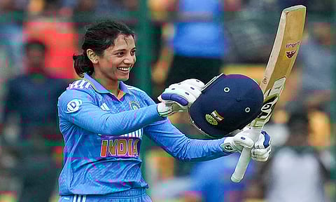 உலக கிரிக்கெட் அரங்கில் ஆதிக்கம் செலுத்த விரும்புகிறோம் - மந்தனா