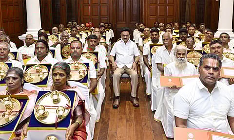 தமிழகத்தில் வரலாறு காணாத வகையில் கோவில் திருப்பணிகள்! - தமிழக அரசு
