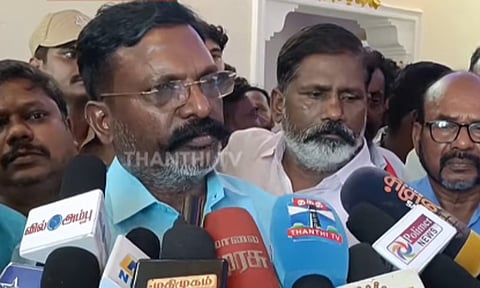 தி.மு.க. கூட்டணியில் ராமதாஸ்? வி.சி.க. எந்த நெருக்கடியும் கொடுக்கவில்லை - திருமாவளவன் 