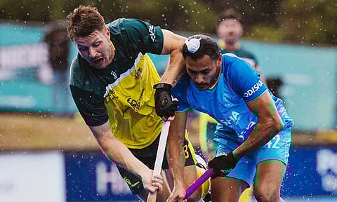 எப்ஐஎச் புரோ ஹாக்கி லீக் : 2-2 சமன்...ஷூட் அவுட்டில் ஆஸ்திரேலியா அதிரடி - இந்தியாவுக்கு மீண்டும் ஏமாற்றம்