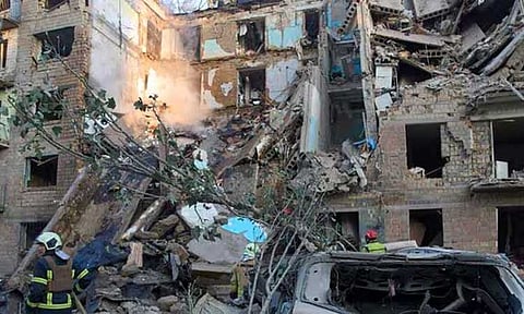 உக்ரைன் மீது ரஷியா தாக்குதல்; 4 பேர் பலி

