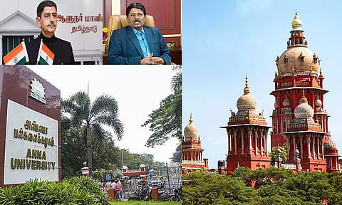 அண்ணா பல்கலை. முன்னாள் துணைவேந்தர் சஸ்பெண்டு ரத்து: கவர்னர் ஆர்.என்.ரவி பதில் அளிக்க கோர்ட்டு உத்தரவு