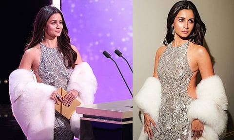 
‘நமஸ்கார்’ என்ற ஒரே வார்த்தையில் அரங்கைக் கவர்ந்த ஆலியா பட்