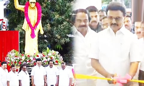 கன்னியாகுமரியில் கருணாநிதி சிலையை திறந்து வைத்தார் முதல்-அமைச்சர் மு.க.ஸ்டாலின்