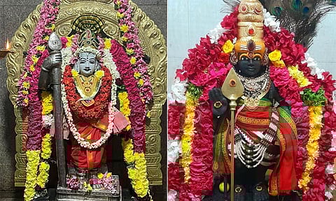 சிறப்பு அலங்காரத்தில் கரட்டூர் விஜயகிரி வடபழனி ஆண்டவர் மற்றும் கோப்பணம்பாளையம் பாலமுருகன்