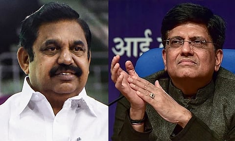 அ.தி.மு.க. கூட்டணியில் பா.ஜ.க.வுக்கு எத்தனை தொகுதிகள்..?- இறுதி செய்ய நாளை சென்னை வருகிறார் பியூஸ் கோயல் 