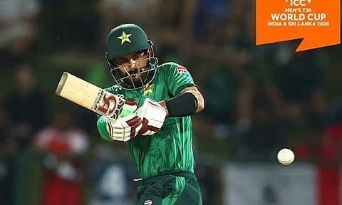 சூப்பர் 8 சுற்று: இங்கிலாந்துக்கு 165 ரன்கள் இலக்கு நிர்ணயித்த பாகிஸ்தான்