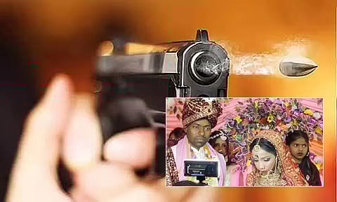 திருமண மேடையில் மணப்பெண் மீது துப்பாக்கி சூடு - பீகாரில் அதிர்ச்சி