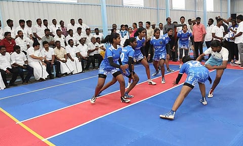 
சென்னையில் நவீன கபடி உள்விளையாட்டு அரங்கம் திறப்பு 
