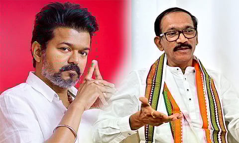 விஜய்யுடன் கூட்டணி பேச்சுவார்த்தையா? - பரபரப்பை கிளப்பிய கிரிஷ் சோடங்கர் 