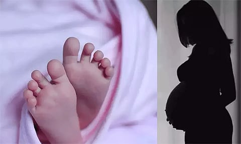 பள்ளி கழிவறையில் குழந்தை பெற்றெடுத்த 10-ம் வகுப்பு மாணவி.!