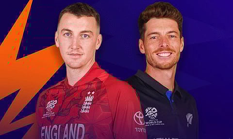 சூப்பர் 8 சுற்று: இங்கிலாந்துக்கு எதிராக டாஸ் வென்ற நியூசிலாந்து அணி பந்துவீச்சு தேர்வு