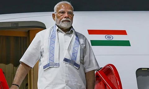 பிரதமர் மோடி தமிழகம் வருகை

