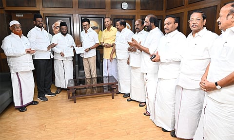 திமுக கூட்டணியில் மனிதநேய மக்கள் கட்சிக்கு 2 தொகுதிகள் ஒதுக்கீடு

