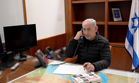 அமெரிக்க ஜனாதிபதி டிரம்ப் உடன் இஸ்ரேல் பிரதமர் நெதன்யாகு பேச்சுவார்த்தை

